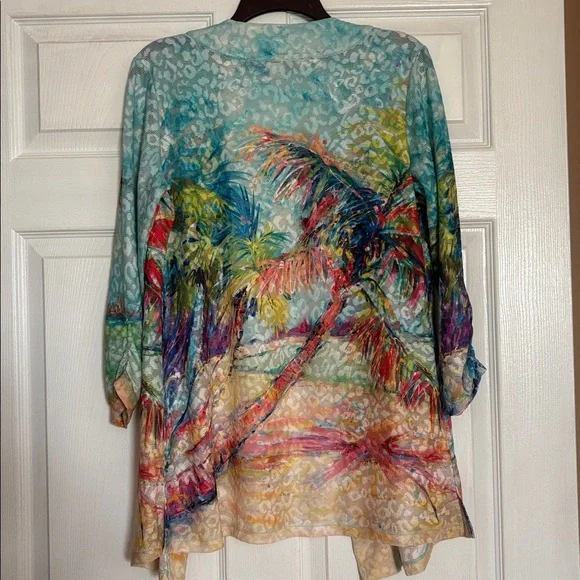 Colorful Women's swimsuit cover up - Picture 4 of 4